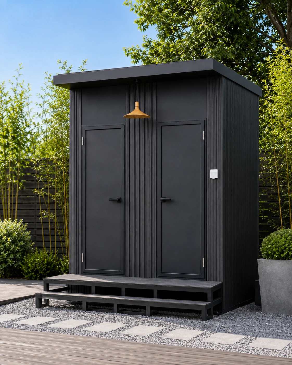 Outdoor Modular Toilet Cabin