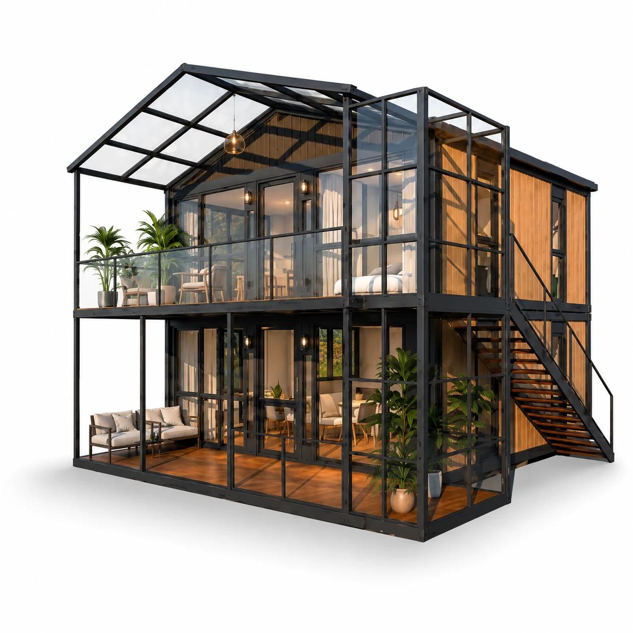 Glass Expandable Villa